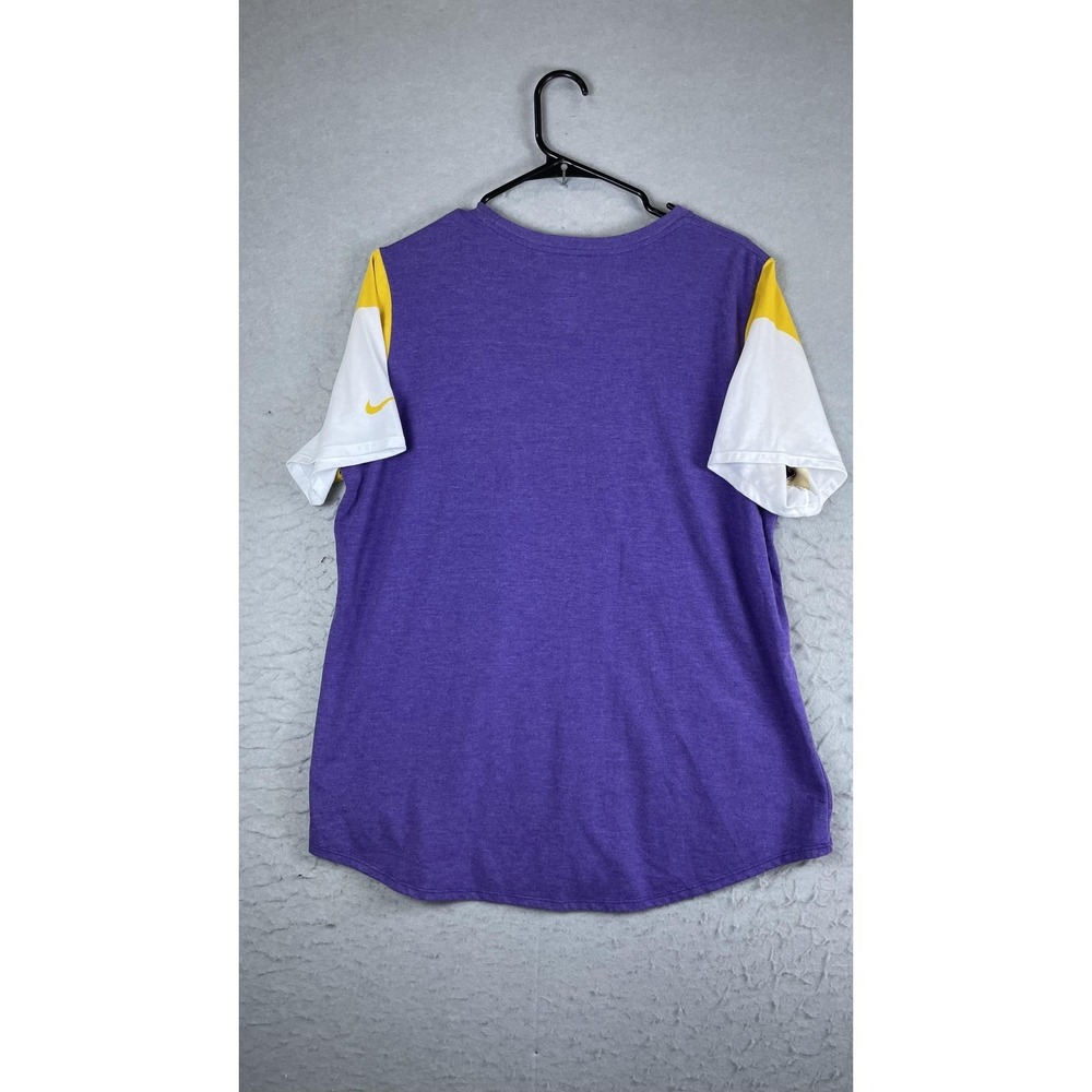 Minnesota Vikings‎ Shirt Mens 2XL Purple NFL Football Nike Tri Blend Tee - Picture 7 of 8